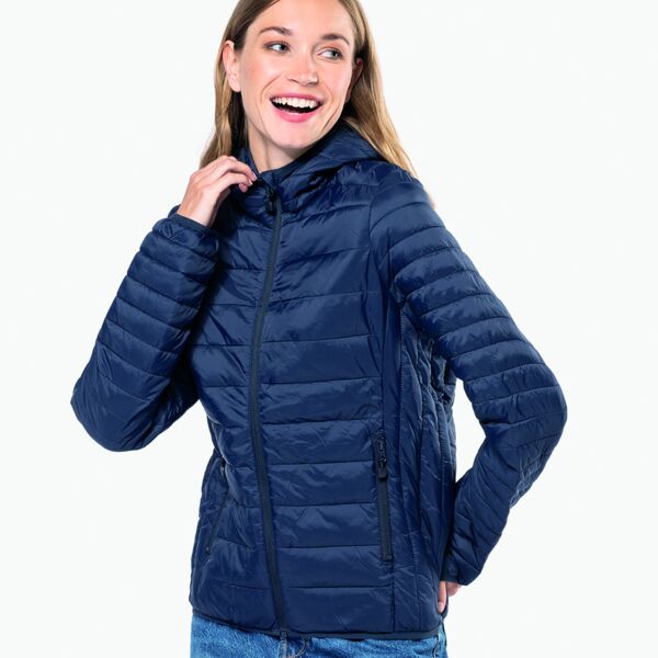 Kariban Ladies Lightweight Hooded Padded Jacket Thumbnail