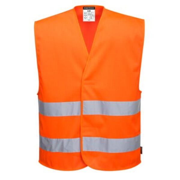 Hi-Vis Mesh Two Band Vest Thumbnail