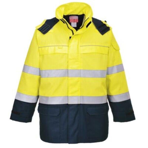 Bizflame Rain+ Hi-Vis Multi-Norm Constrast FR Jacket Thumbnail