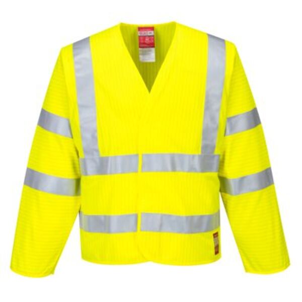 Bizflame Hi-Vis FR Long Sleeve Vest Thumbnail